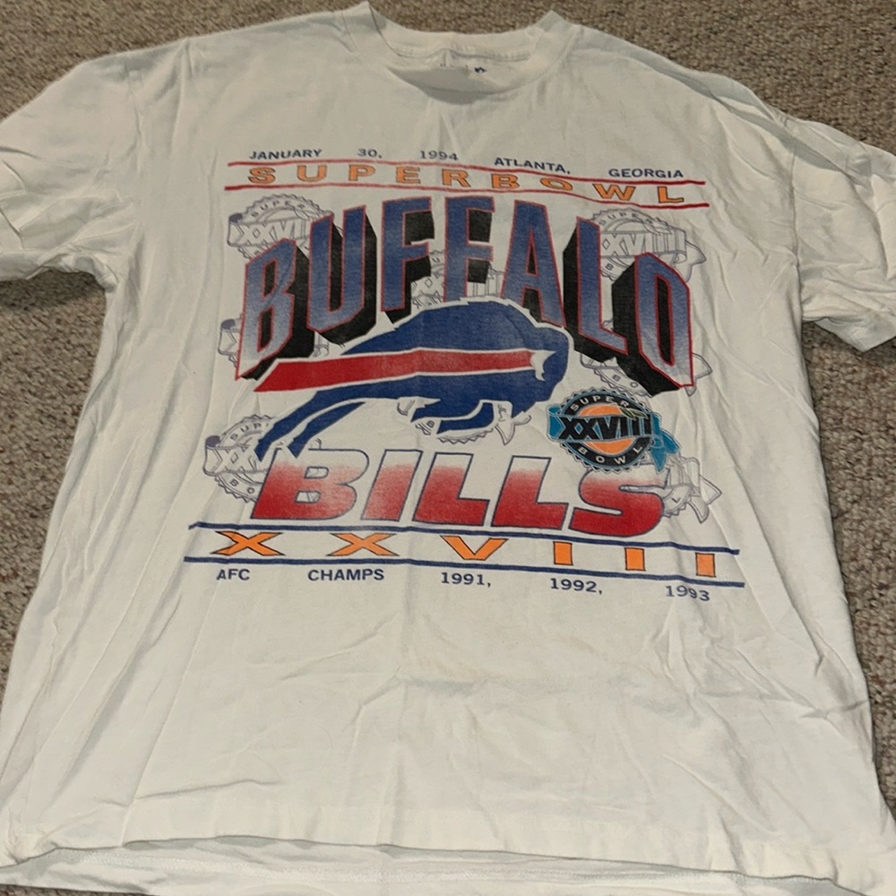 Abercrombie and fitch buffalo bills Super Bowl shirt